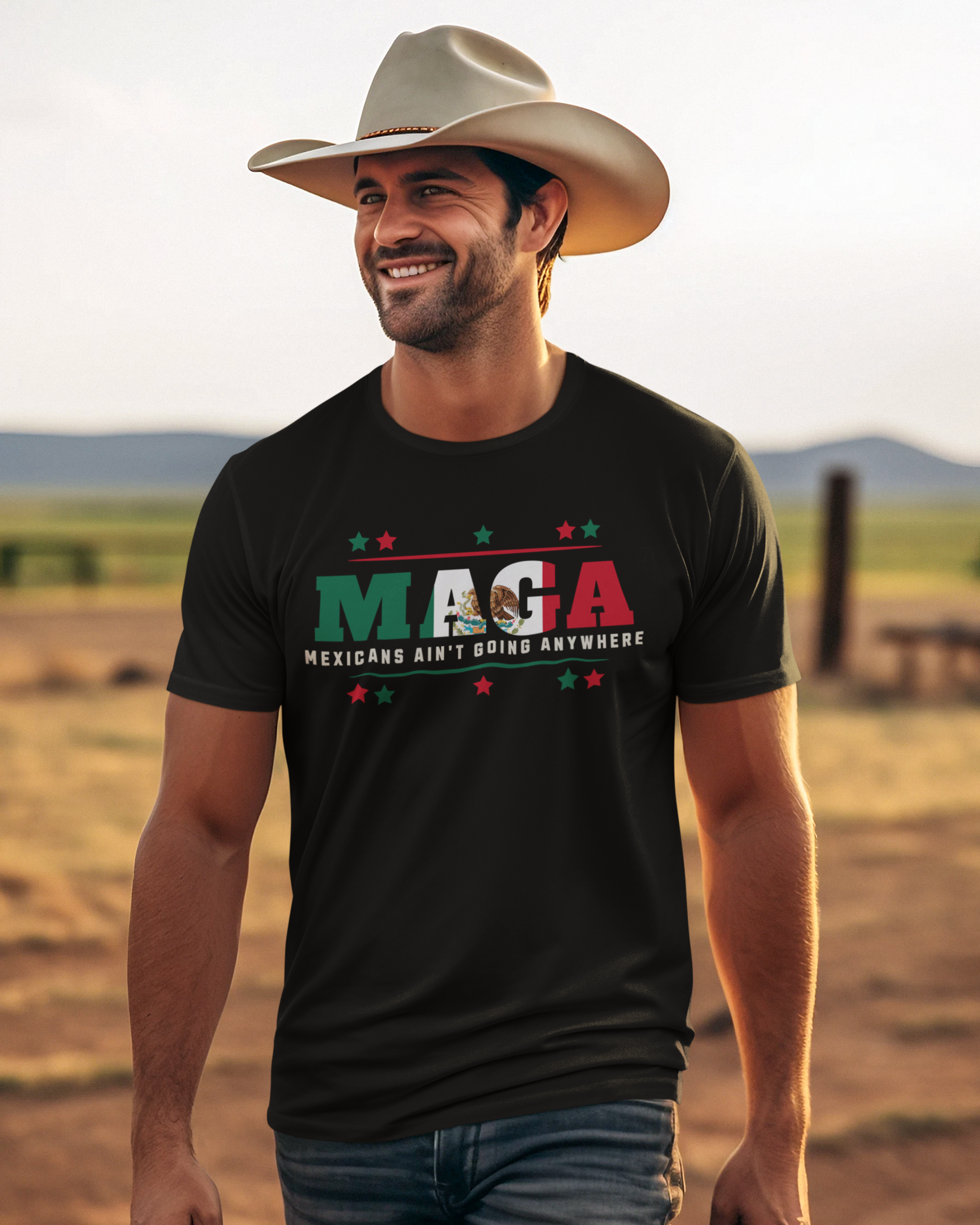 Mexicans Ain't Going Anywhere T-shirt | Latino Funny Viral Tees | 3 Colors