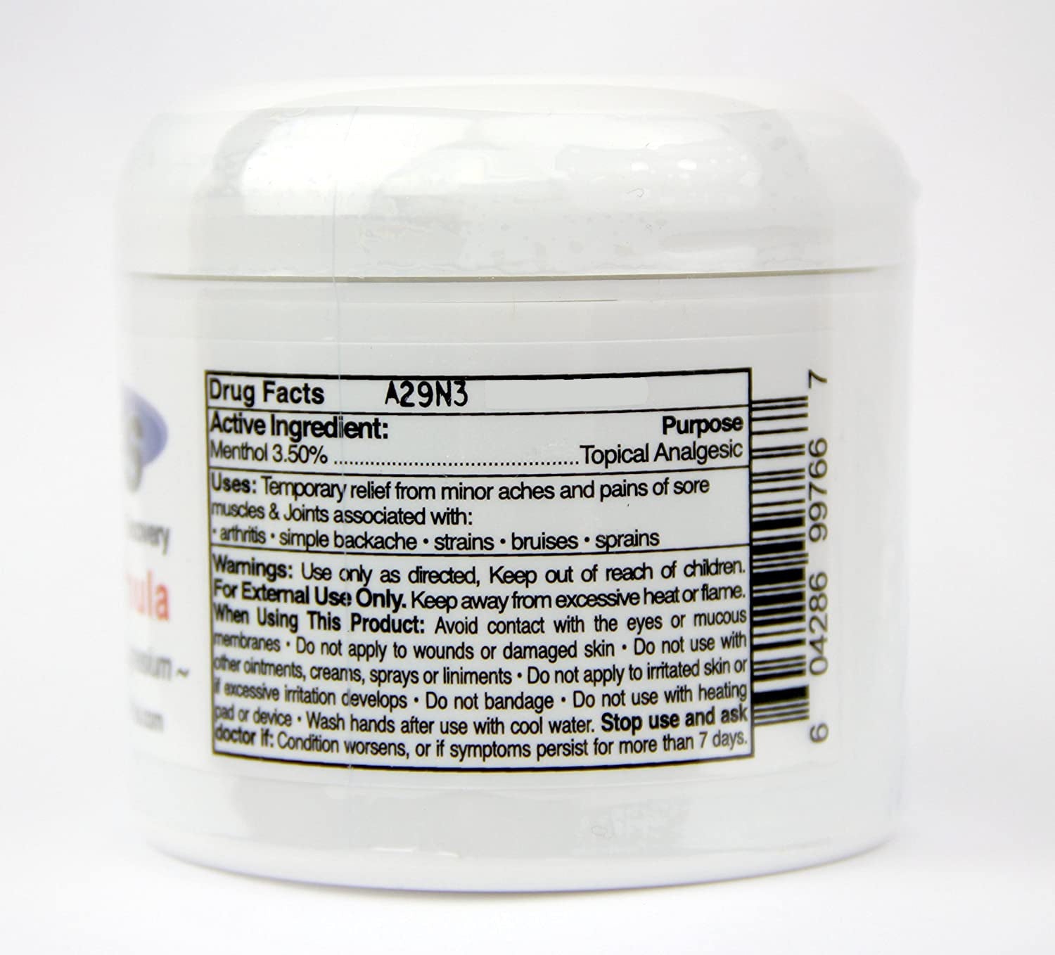 AcuPlus 4 oz. Pain Relief Cream – Full-Strength Relief for Everyday Pain