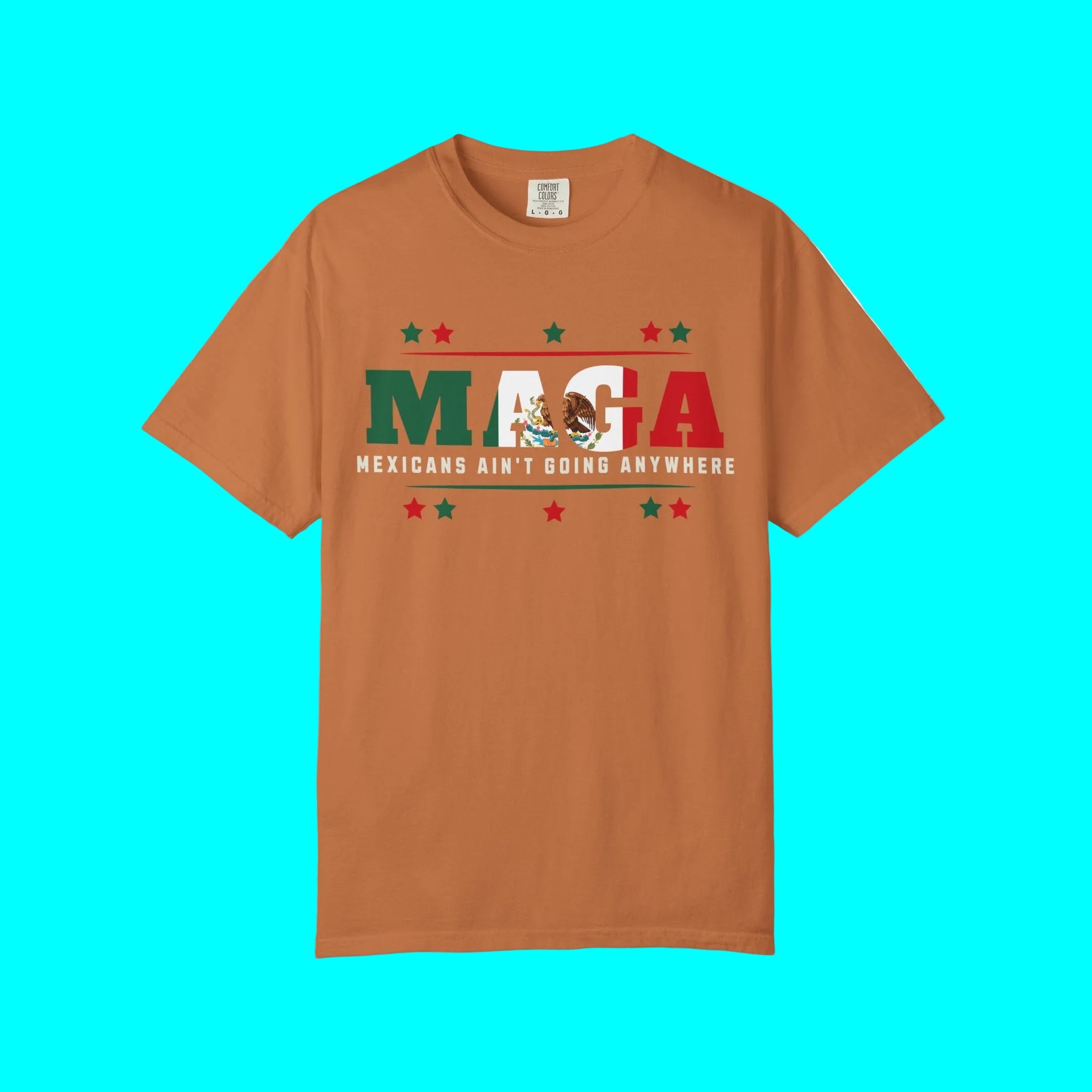 Mexicans Ain't Going Anywhere T-shirt | Latino Funny Viral Tees | 3 Colors