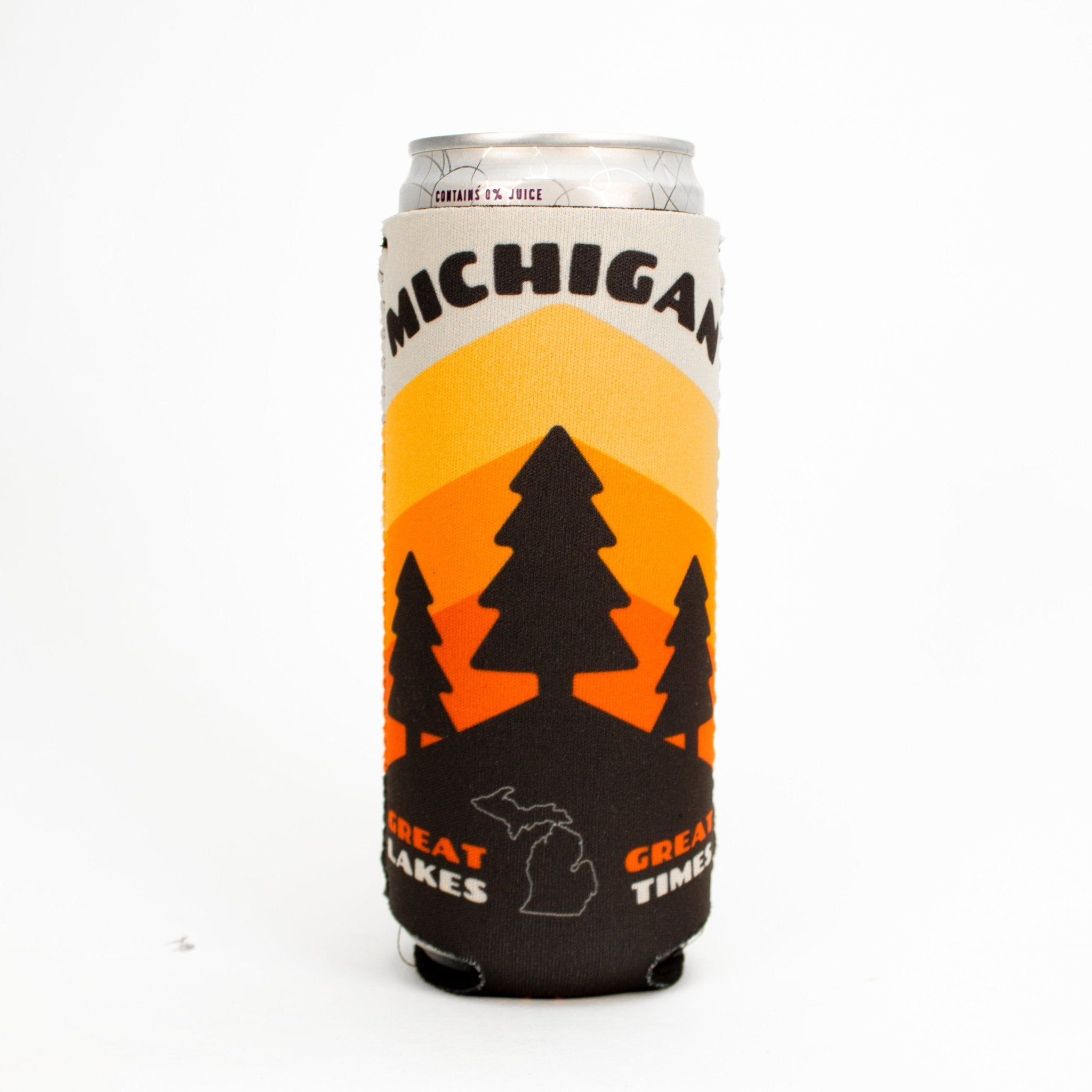Slim Can Coozie - Michigan Pines