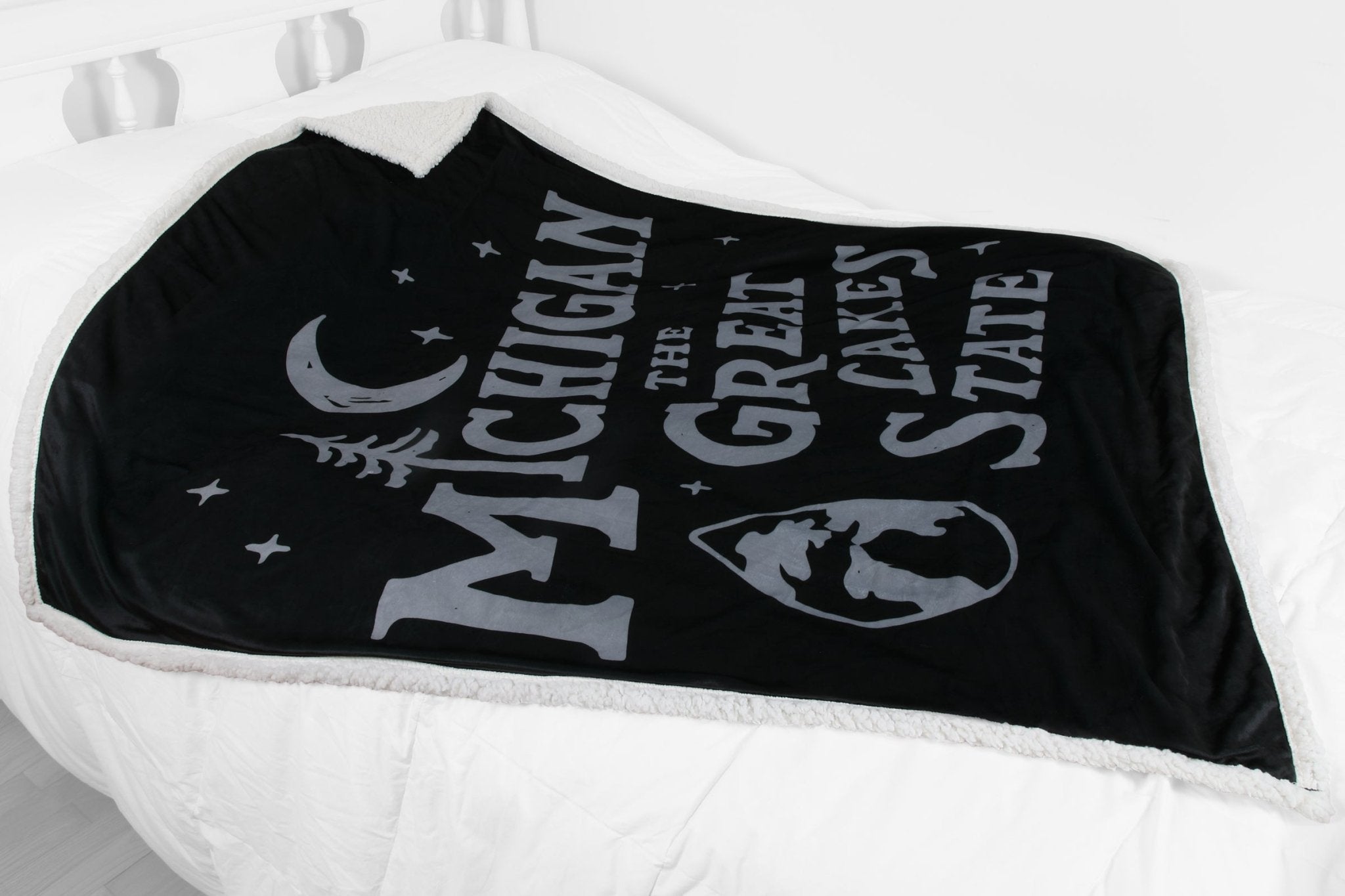 Blanket - Michigan Vintage Font