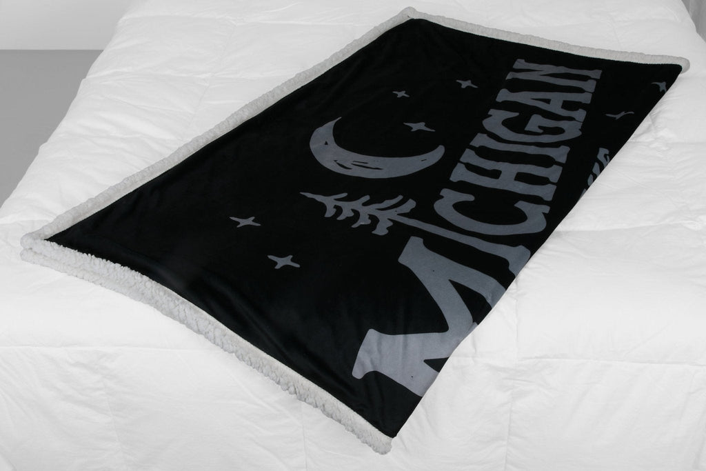 Blanket - Michigan Vintage Font