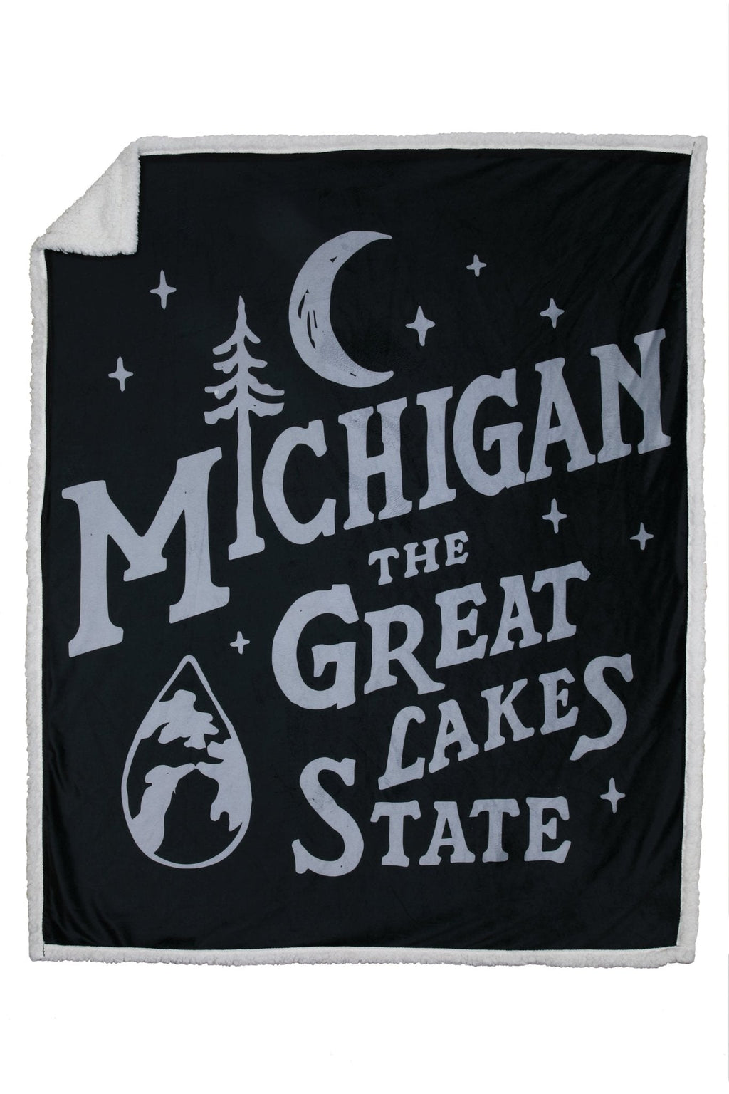 Blanket - Michigan Vintage Font