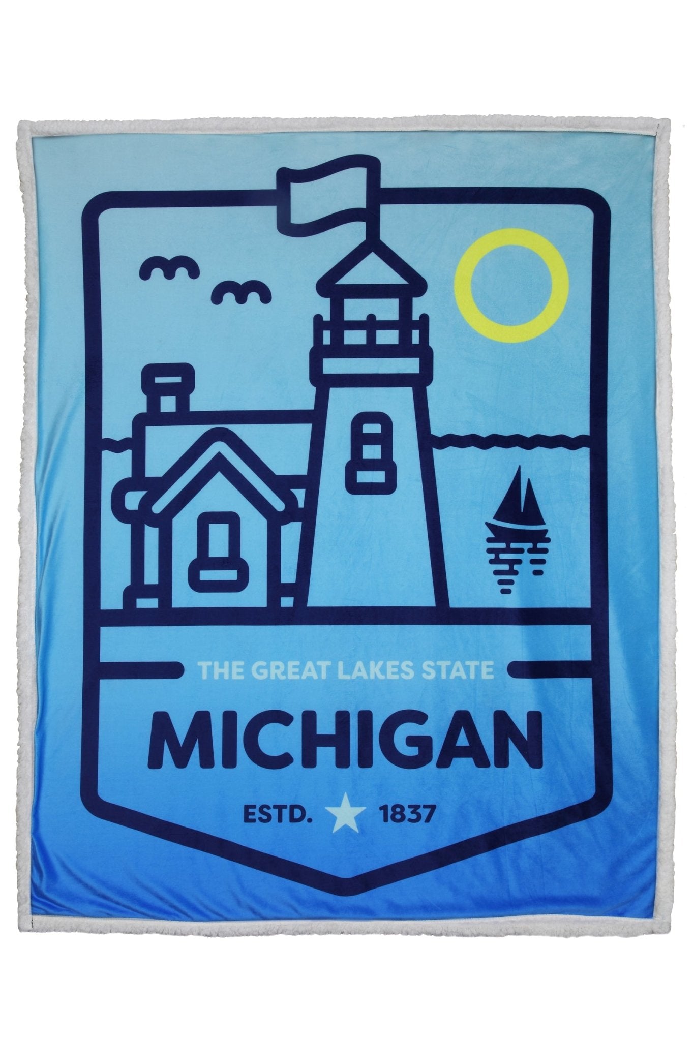 Blanket - Michigan Lighthouse