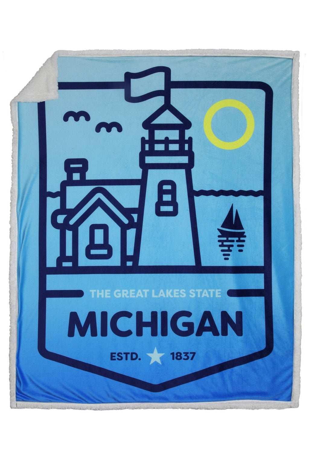 Blanket - Michigan Lighthouse