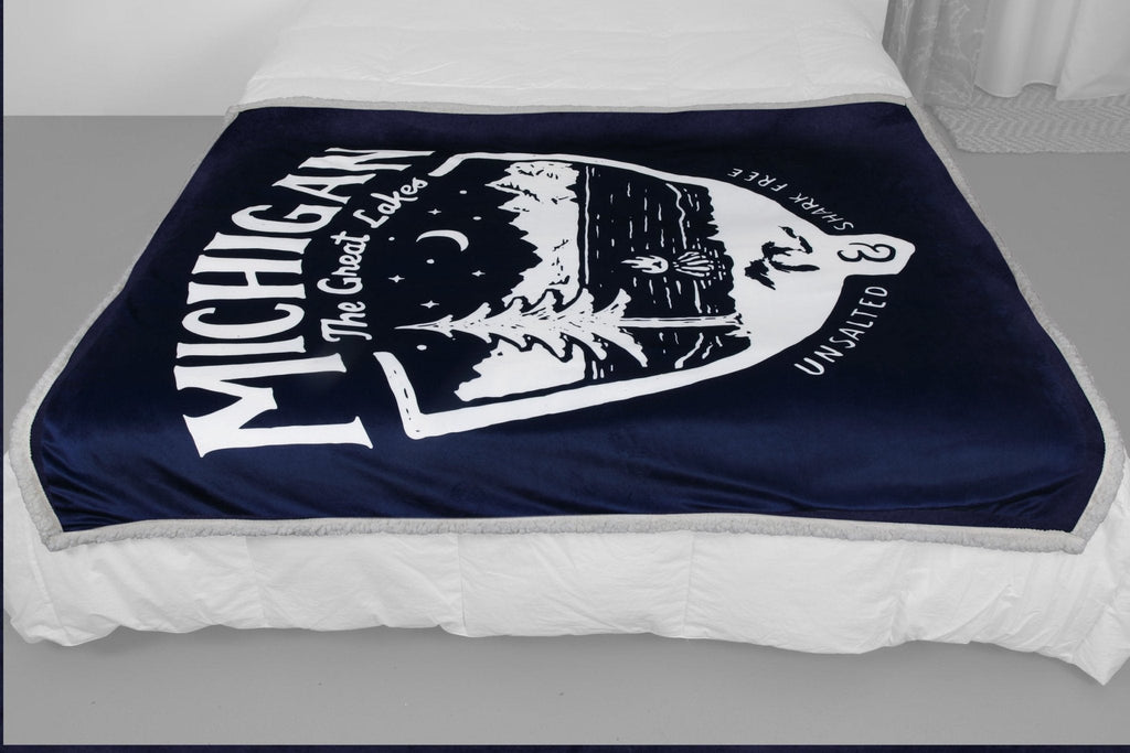 Blanket - Michigan Shield