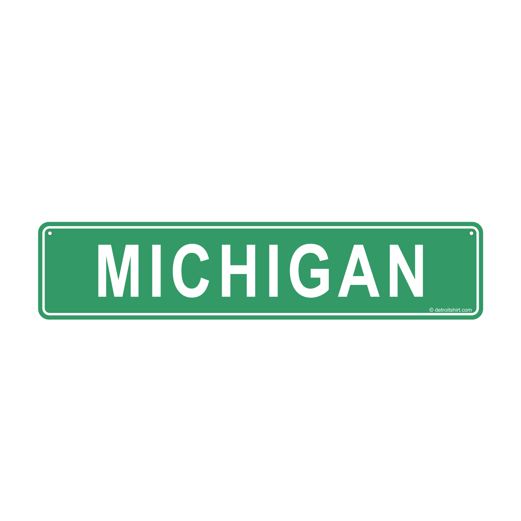 Metal Sign - Michigan Street Sign