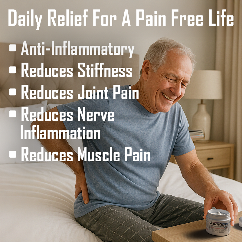 AcuPlus 4 oz. Pain Relief Cream – Full-Strength Relief for Everyday Pain