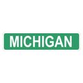 Sticker - Michigan Street Sign