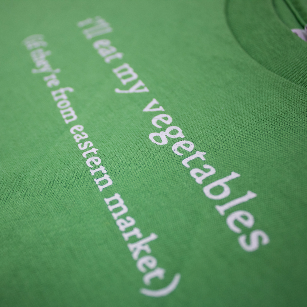 Youth T-Shirt - I'll Eat My Veggies if they are from Eastern Market-FINAL SALE