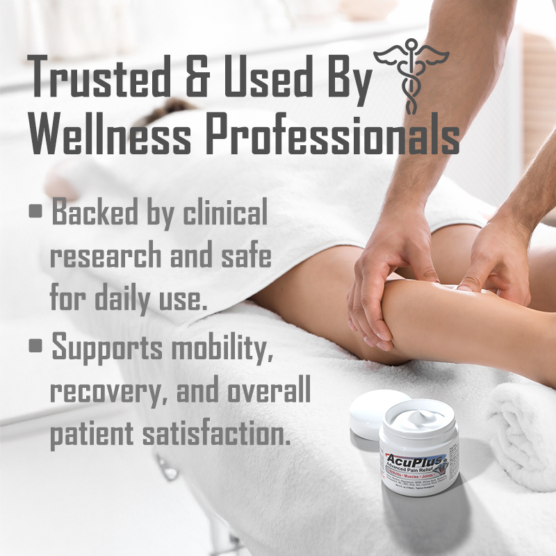 AcuPlus 4 oz. Pain Relief Cream – Full-Strength Relief for Everyday Pain