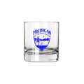 Whiskey Rocks Glass - Michigan Shield