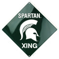 Metal Sign - Michigan State Spartan XING